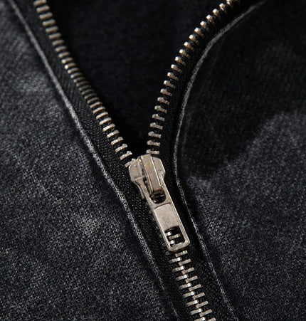 TALKLESSFASHION Graphic  Washed Hooded Pullover