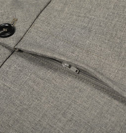TALKLESSFASHION GXFortune American Three-Dimensional Silhouette Trousers Men's Straight Loose Premium Drape Casual Commuter Suit Pants