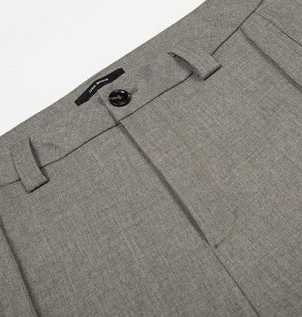 TALKLESSFASHION GXFortune American Three-Dimensional Silhouette Trousers Men's Straight Loose Premium Drape Casual Commuter Suit Pants