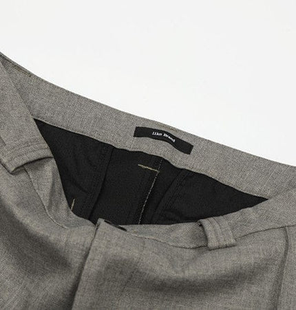 TALKLESSFASHION GXFortune American Three-Dimensional Silhouette Trousers Men's Straight Loose Premium Drape Casual Commuter Suit Pants