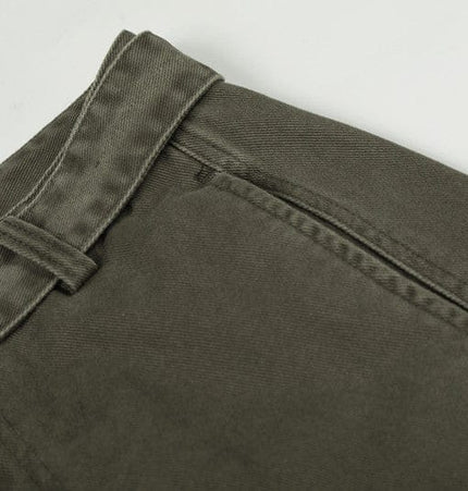TALKLESSFASHION GXFortune American Vintage Design Straight Slacks Men's and Women's Cleanfit slimming wide-leg jeans
