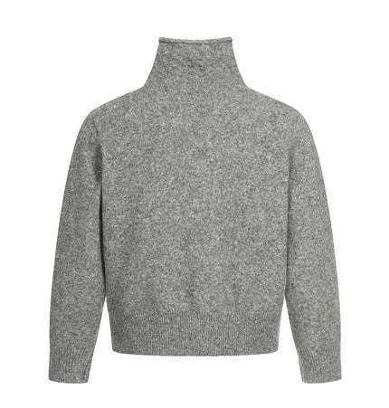 TALKLESSFASHION GXFortune Fall/Winter American Lazy Luxury Wool Blend Cardigan Sweater Loose Knitwear Couple