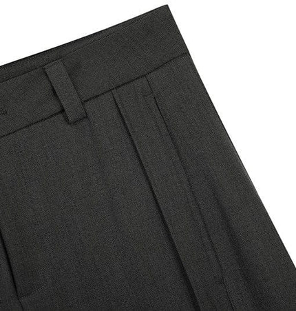 TALKLESSFASHION GXFortune Retro Deconstructed Design Old Money Style Trousers for Men and Women Loose Casual High-End Straight Pants