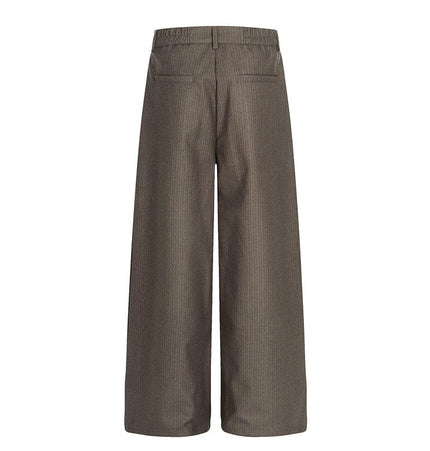 TALKLESSFASHION GXFortune Vintage High-End Button-Down Casual Pants Men's and Women's Trendy Old Money Style Straight Loose Floor-Length Pants