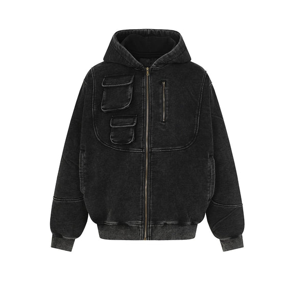 Heavy Functional Pocket Hoodie