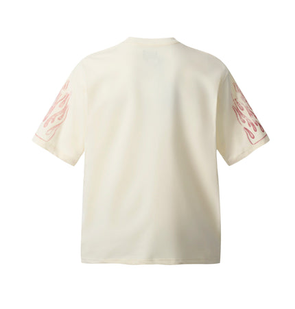 TALKLESSFASHION HELLSTARSTA all-over vintage short-sleeved T-shirt