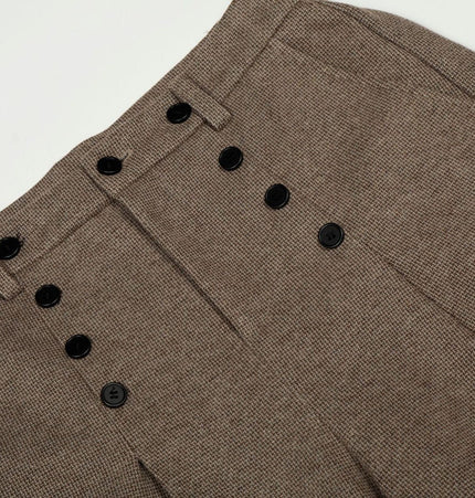 TALKLESSFASHION Heritage Ease Trousers