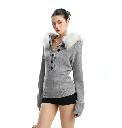 TALKLESSFASHION Hot Girl Waist-Cinch Knit Top