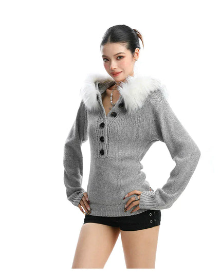 TALKLESSFASHION Hot Girl Waist-Cinch Knit Top