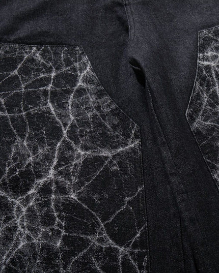 TALKLESSFASHION Jiayiku 2026 new arrivals American high street RO style heavy washed workwear wide-leg jeans loose logging pants
