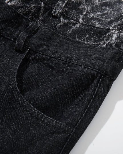 TALKLESSFASHION Jiayiku 2026 new arrivals American high street RO style heavy washed workwear wide-leg jeans loose logging pants