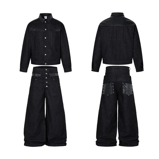 Patchwork Archive Heavy-Wash Denim