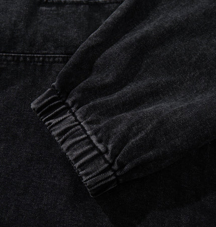 TALKLESSFASHION Jiayiku's 2026 new arrivals, American trendy brand retro heavyweight washed denim jackets, airplane buckle sweatshirts, hooded jackets