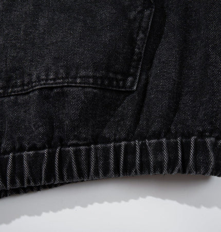 TALKLESSFASHION Jiayiku's 2026 new arrivals, American trendy brand retro heavyweight washed denim jackets, airplane buckle sweatshirts, hooded jackets