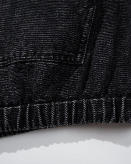 TALKLESSFASHION Jiayiku's 2026 new arrivals, American trendy brand retro heavyweight washed denim jackets, airplane buckle sweatshirts, hooded jackets