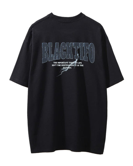 TALKLESSFASHION Journey of life Inspo T-shirt—4277