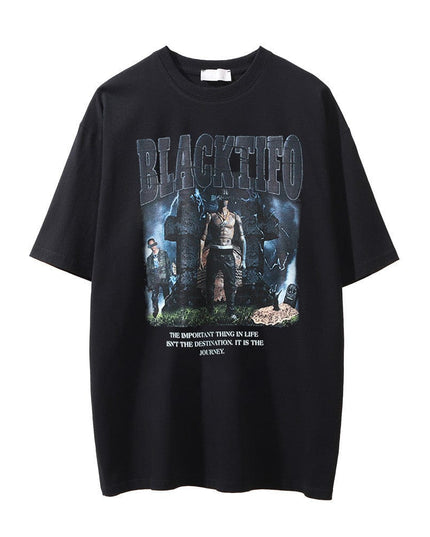 TALKLESSFASHION Journey of life Inspo T-shirt—4277