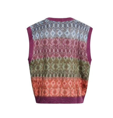 TALKLESSFASHION Korean Couple V-Neck Sweater Vest