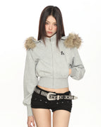 flecking gray