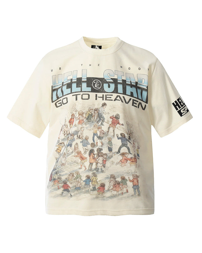 TALKLESSFASHION L HELLSTARSTA all-over vintage short-sleeved T-shirt