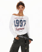 L / white