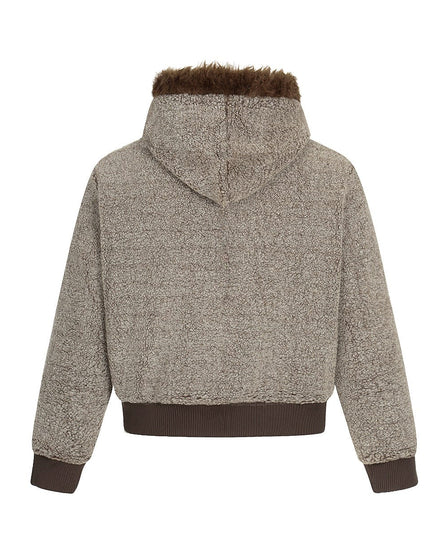 TALKLESSFASHION Lamb Wool Small Fragrance Jacket