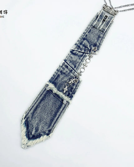TALKLESSFASHION Lechao original punk collar tie