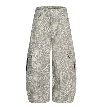 TALKLESSFASHION Leopard Print Urban Panther Trousers