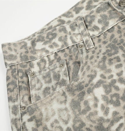 TALKLESSFASHION Leopard Urban Panther Trousers