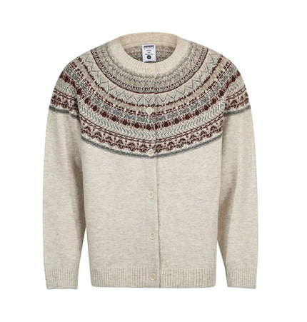 TALKLESSFASHION M / apricot Talkless Atmospheric Kinetic Cardiganter