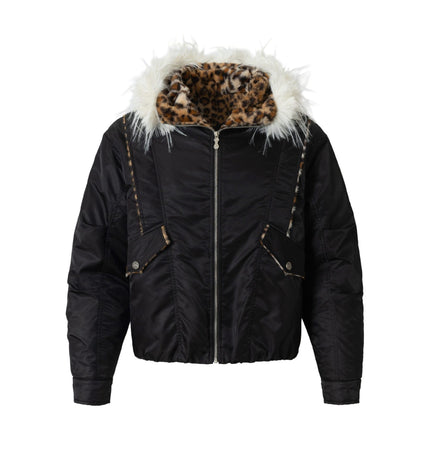 TALKLESSFASHION M / black Catty wool jacket