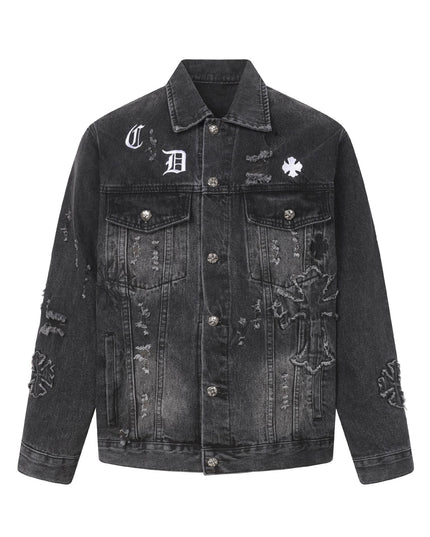 TALKLESSFASHION M / black EON 26 spring new spot American street trendy high street individual design loose jacket jacket for women