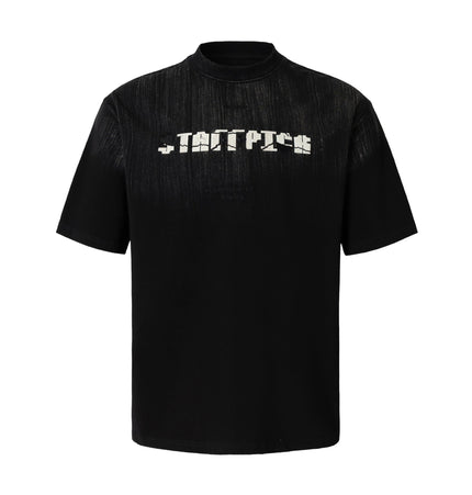 TALKLESSFASHION M / black EON 26 summer new spot American street trend simple letter loose short sleeve T-shirt for men