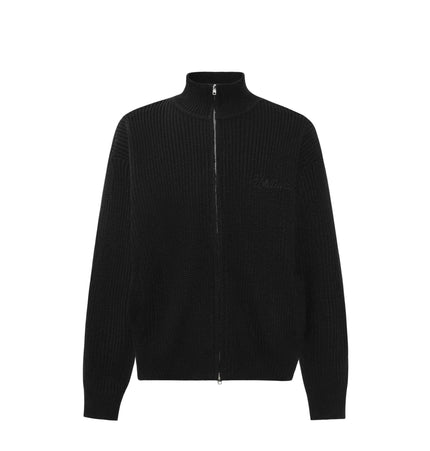TALKLESSFASHION M / black Retro Simple Versatile Loose Sweater Cardigan