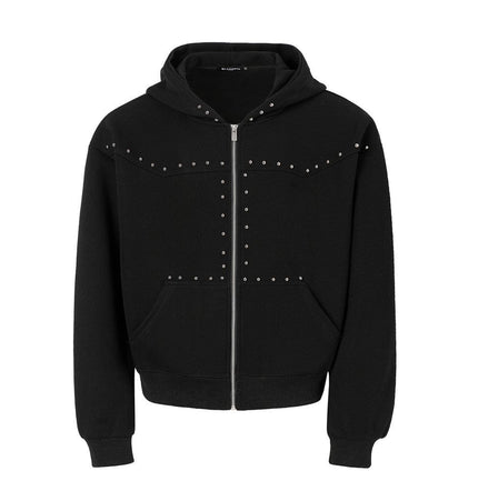 TALKLESSFASHION M / black TALKLESSFASHION: 400G Heavyweight Metal Hoodie