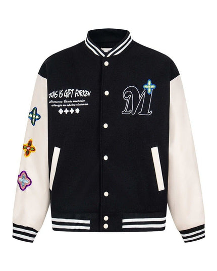 TALKLESSFASHION M / black TALKLESSFASHION Industrial Threads: From Baseball to Jackets
