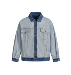 M / blue