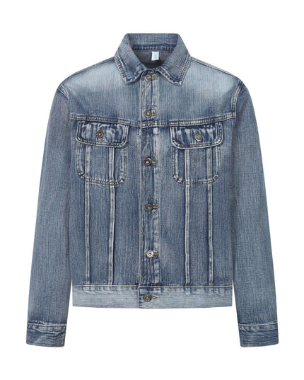 TALKLESSFASHION M / blue EON 26 spring New spot American street trendy high street individuality wash denim loose jacket jacket for women
