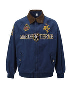 M / blue