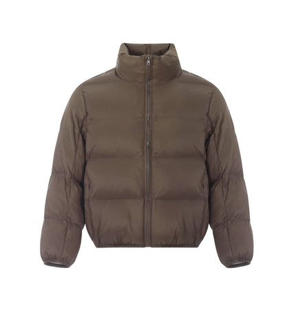 TALKLESSFASHION M / Brown 0197 American trend high street street trend deconstruction thickened design jacket men's winter short and wide warm cotton clothes
