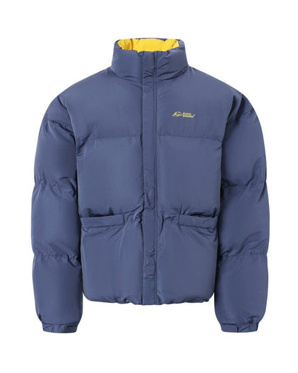 TALKLESSFASHION M / Gray-blue TALKLESSFASHION: Cozy Chic Bread Jacket
