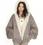 M / Gray double-sided wear