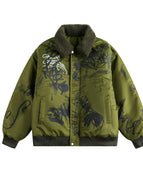 M / green