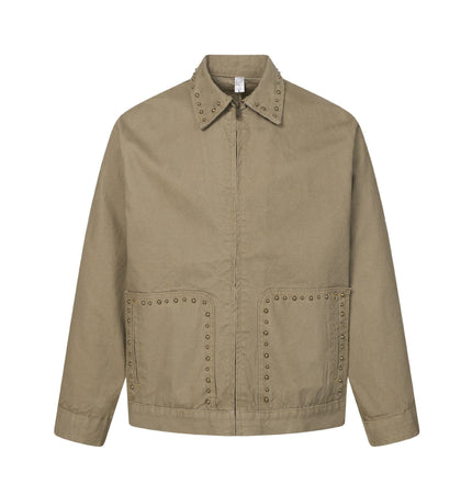 TALKLESSFASHION M / Khaki EON 26 spring new spot American street trendy high street simple and versatile loose jacket jacket for women