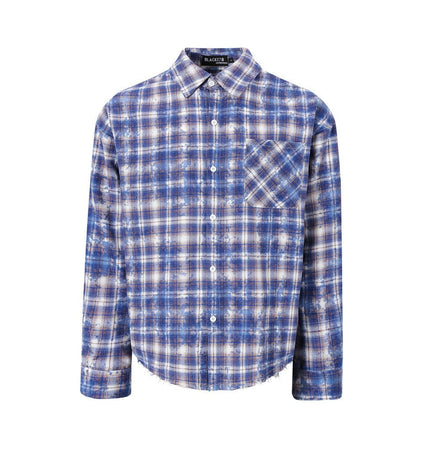 TALKLESSFASHION M / Old blue TALKLESSFASHION: Urban Edge Checkered Classic