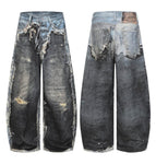 M / The picture is gray-blue-black
