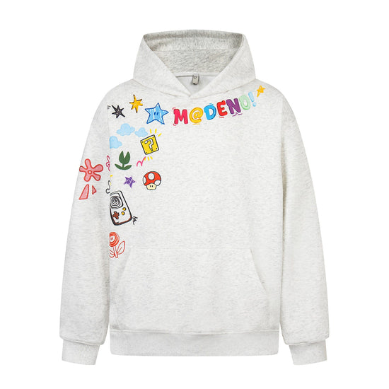 Color Print Hoodie