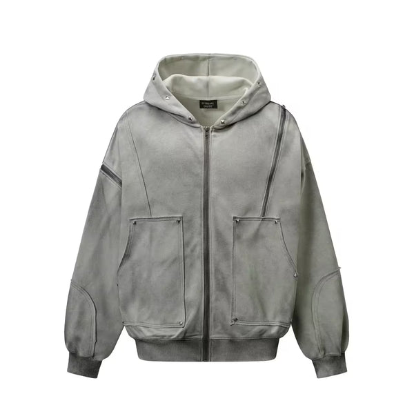Mid-Night Groover Industrial Hoodie