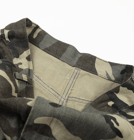 TALKLESSFASHION New American Street Chao High Street Personality Design Camouflage Casual Pants