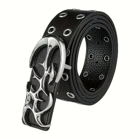 Y2K Hollow PU Punk Belt